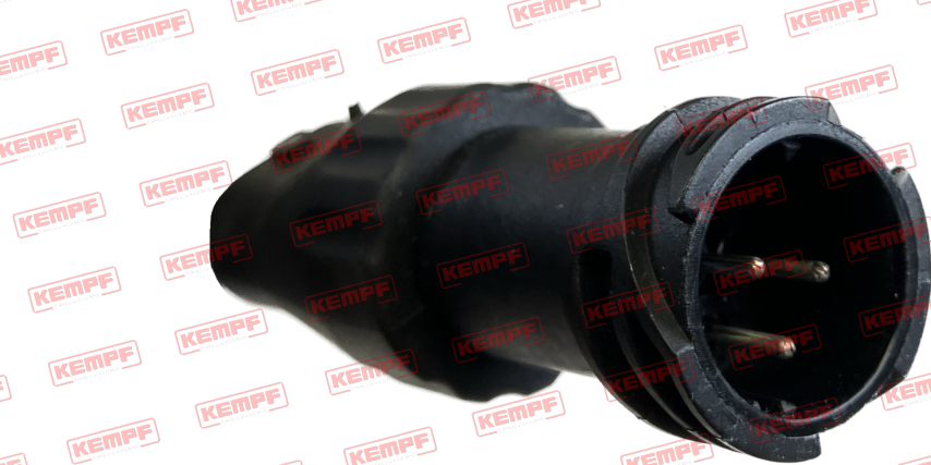 128091 Kempf Rückleuchte, 3K, LED rund, Ermax, mit 7 pol. DIN Stecker